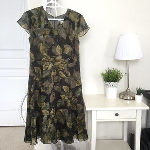 Coldwater Creek Green Summer Dress
